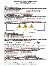4 Đề kiểm tra giữa học kỳ I môn Vật lý Lớp 10 - Năm học 2022-2023 (Có đáp án)